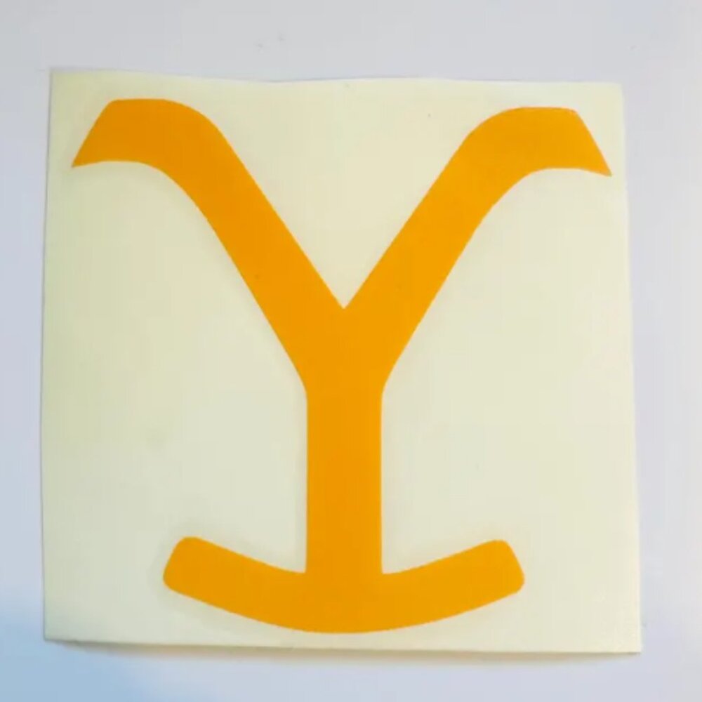 Yellowstone Vinyl Decal Sticker | fan | mountain ranch | car | bumper | laptop |